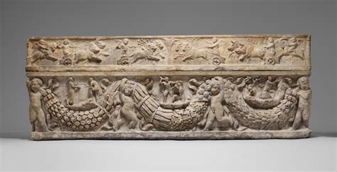 Sarcophagus of Segestus: A Celebration of Myth and Epic Proportions!